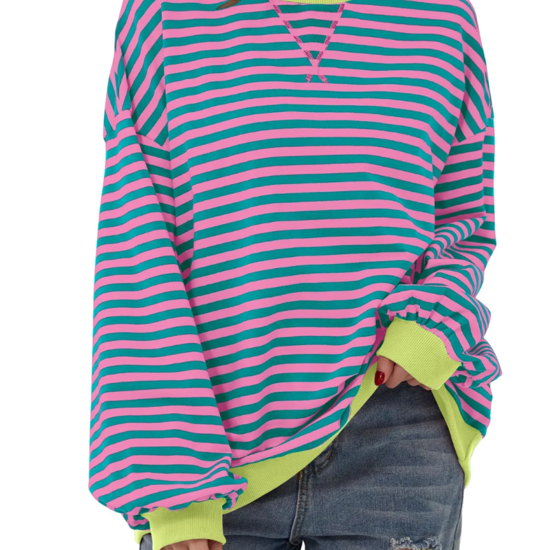 Zora™ - Striped Sweatshirt