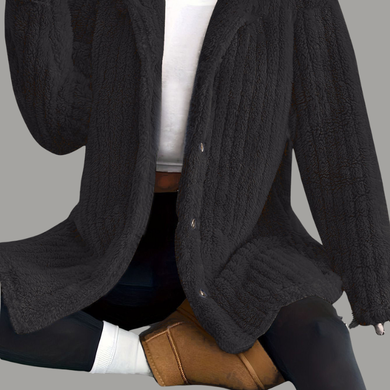 Esme™ - Hooded teddy jacket