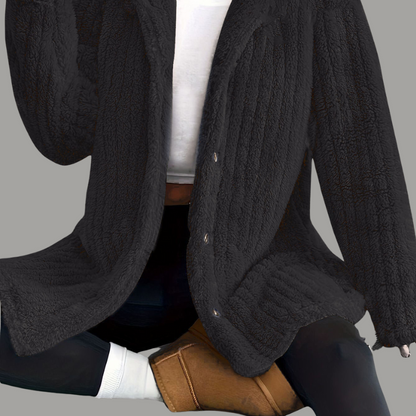 Esme™ - Hooded teddy jacket