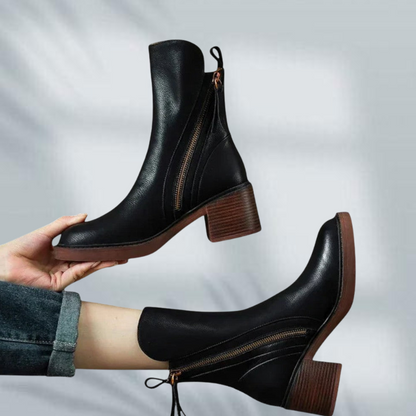 Cassandra™ - Orthopedic Leather Boots