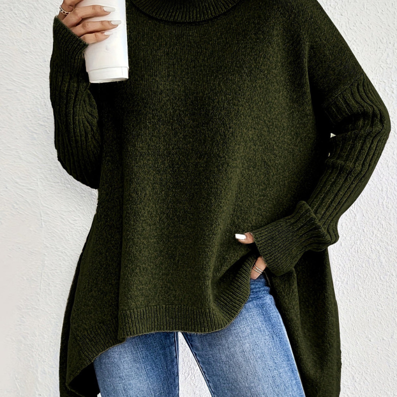 Lisette™ - Relaxed Turtleneck Sweater