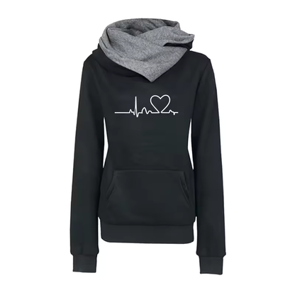 Hillary™ - Heart Beat Hoodie