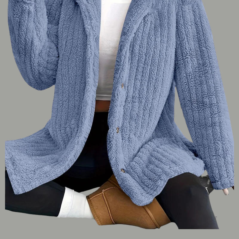 Esme™ - Hooded teddy jacket