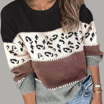 Farah™ - Leopard Print Sweater