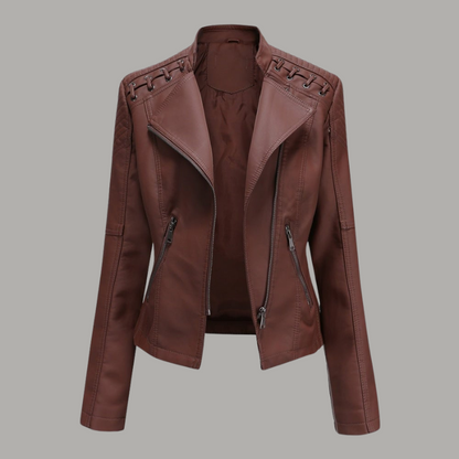 Ornella™ -  Casual Leather Jacket