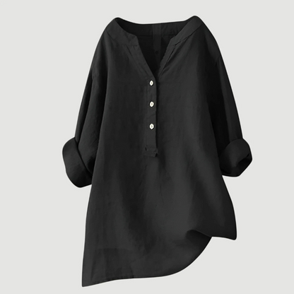 Rebecka™ – Airy linen shirt