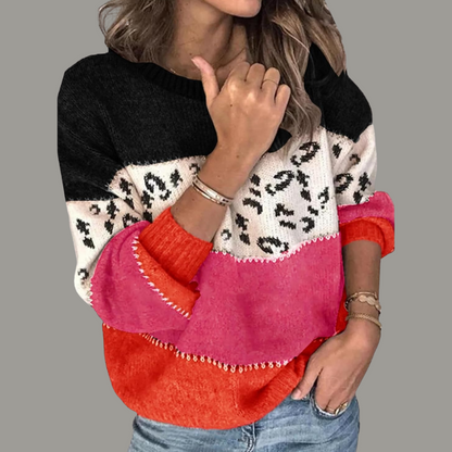 Farah™ - Leopard Print Sweater