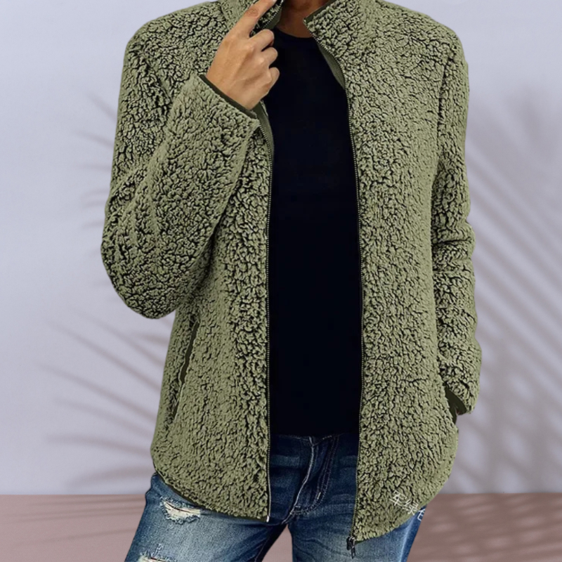 Sophia™ - Elegant Casual Fleece Jacket