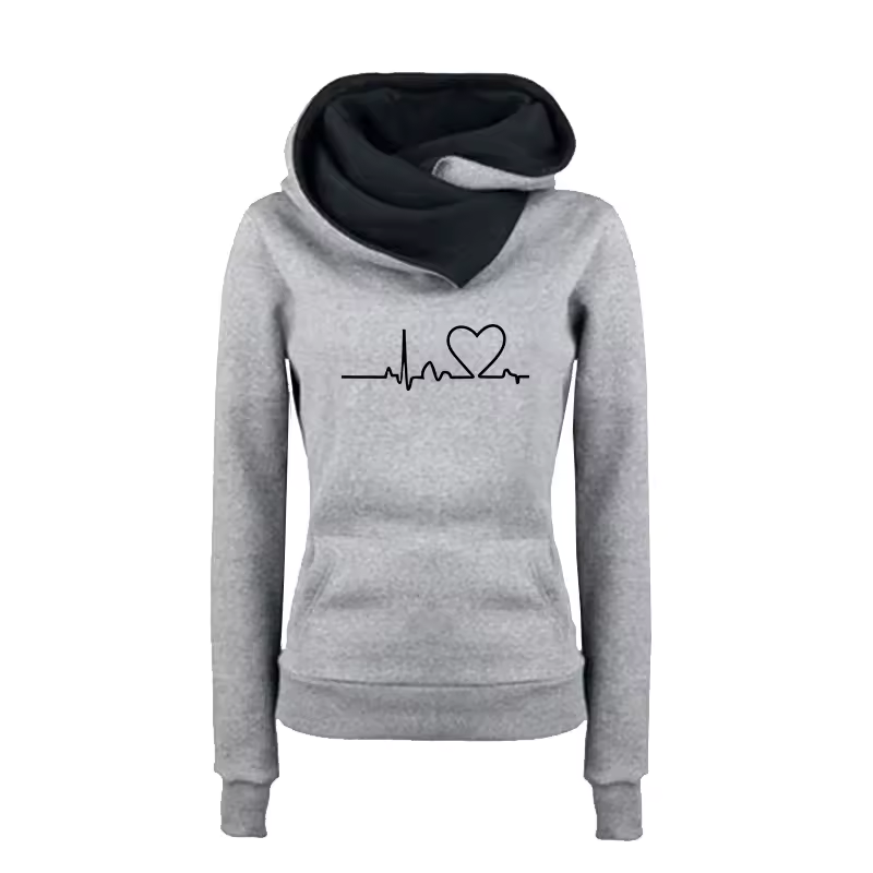 Hillary™ - Heart Beat Hoodie