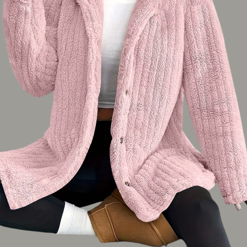 Esme™ - Hooded teddy jacket