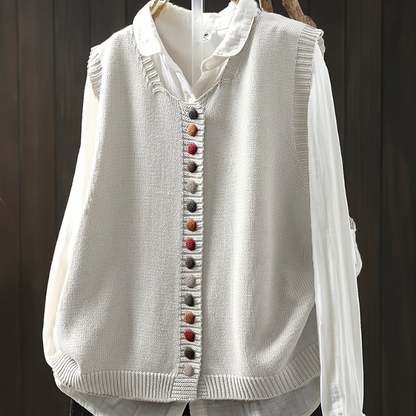 Dione™ - Sleeveless Knitted Vest