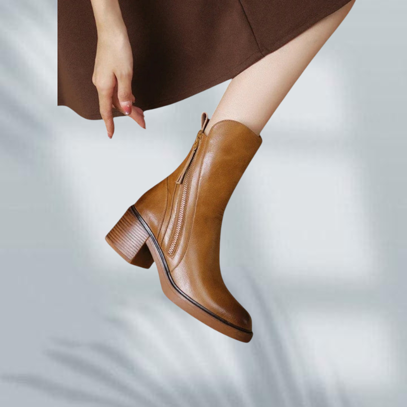 Cassandra™ - Orthopedic Leather Boots