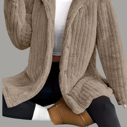 Esme™ - Hooded teddy jacket