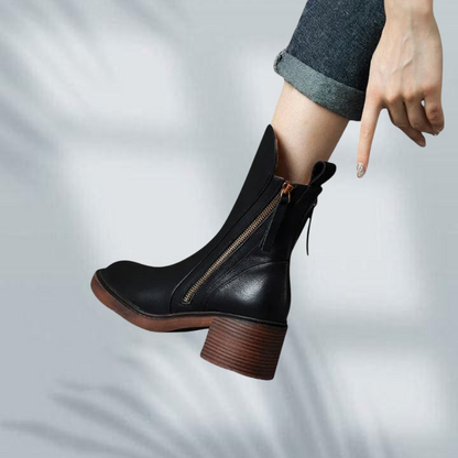 Cassandra™ - Orthopedic Leather Boots