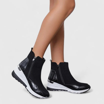 Juris™ - Stylish Zippered Boots