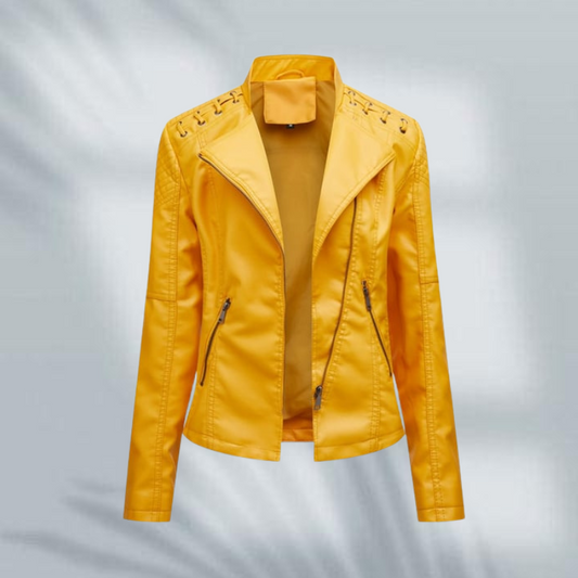 Ornella™ -  Casual Leather Jacket