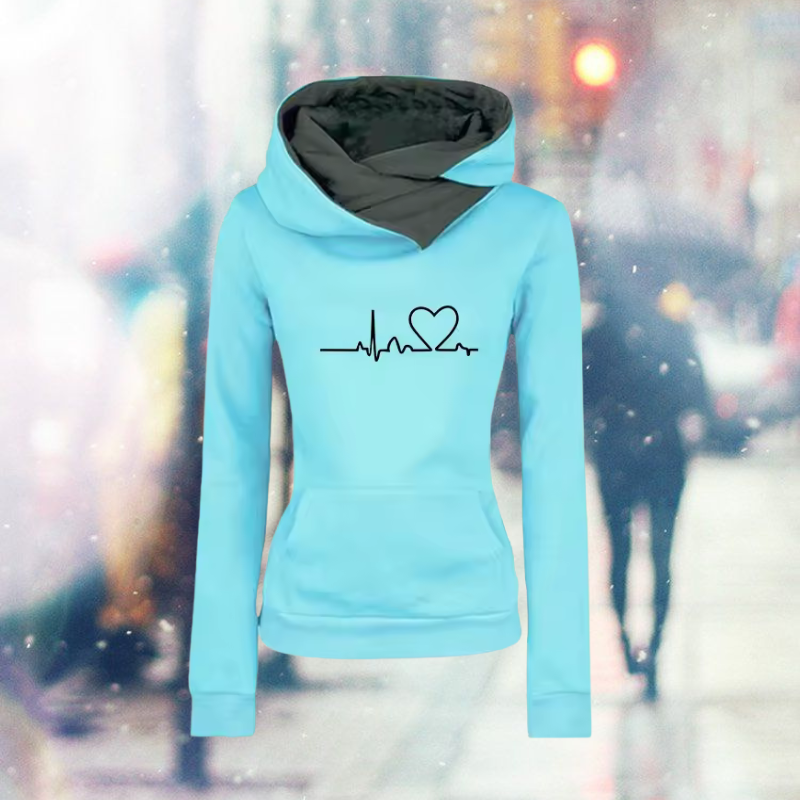 Hillary™ - Heart Beat Hoodie
