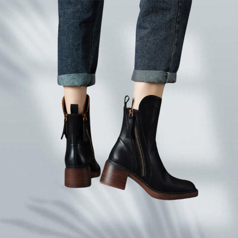 Cassandra™ - Orthopedic Leather Boots