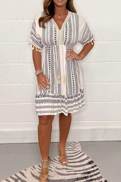 Betinna™ - Casual V-neck dress