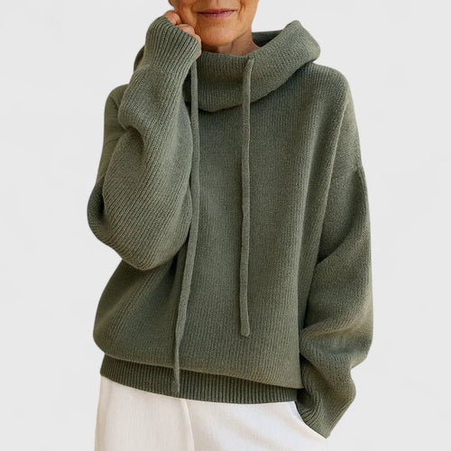 Cleo™- Cozy Knit Hoodie