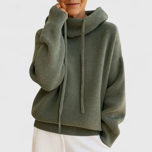 Cleo™- Cozy Knit Hoodie
