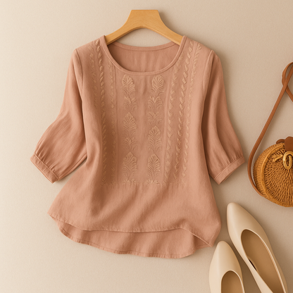 Shiella™ – Embroidered blouse for women