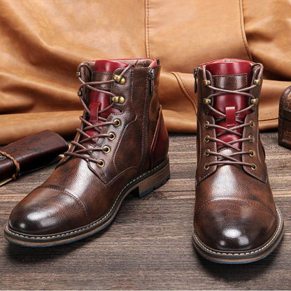 Charles™ - Elegant Leather Boots