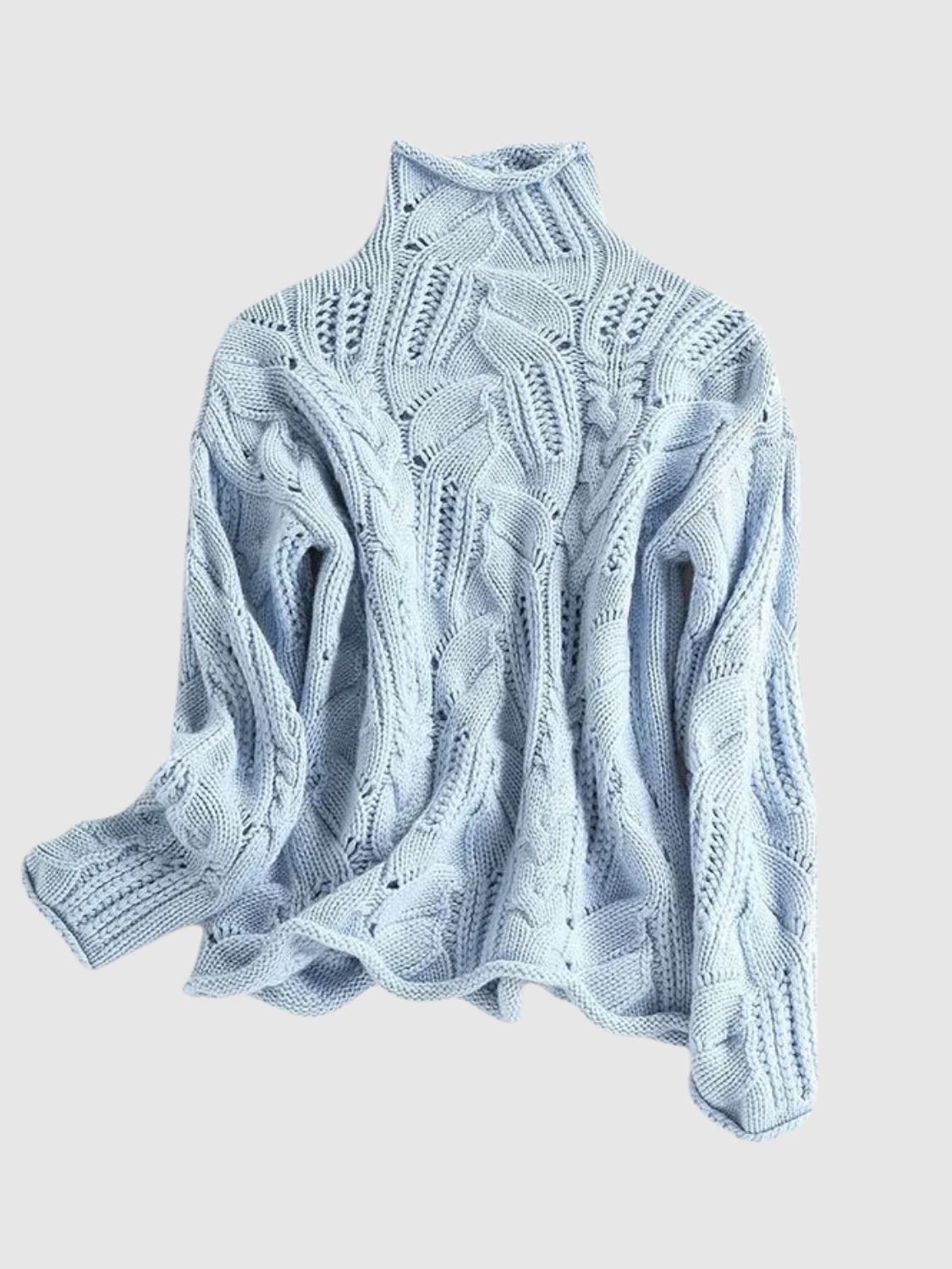 Carla™ Elegant Wool Turtleneck Sweater