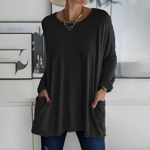 Aeira™ –  Casual long-sleeved top
