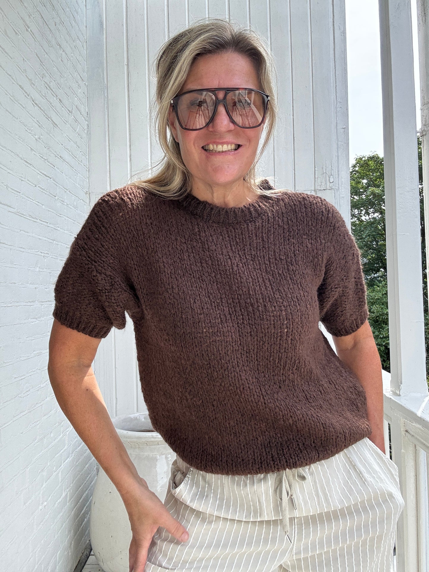 Ava™ Casual Knit Top