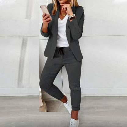 Jennica™ – Elegant blazer and trouser set