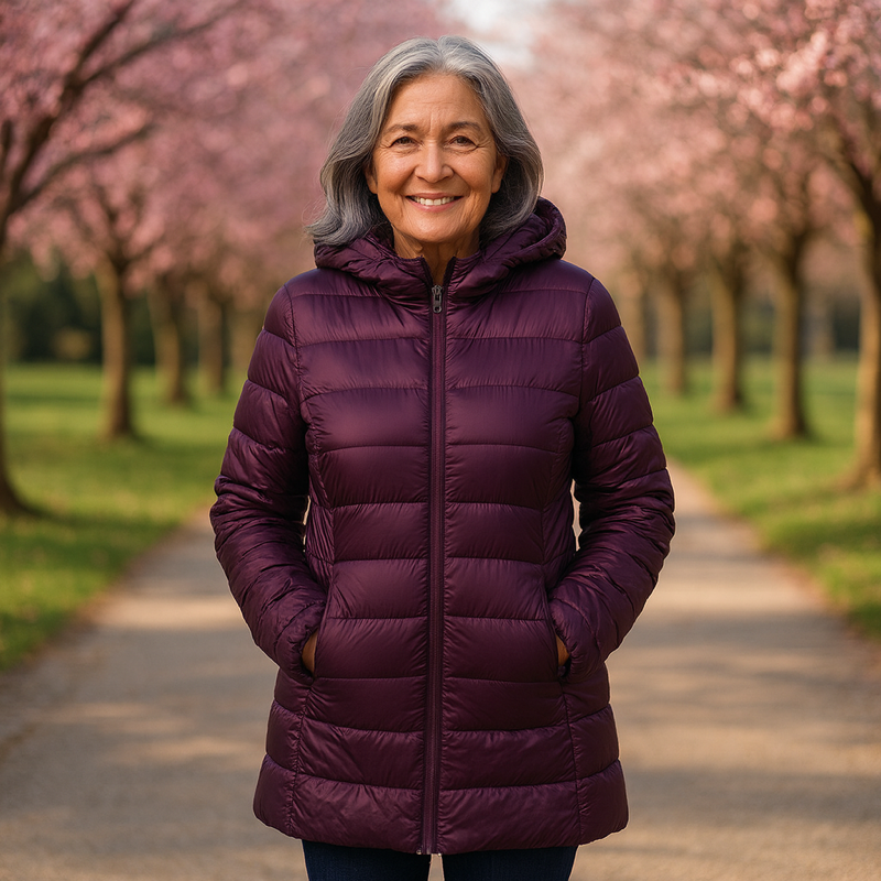 Tina™ - Hooded Long Padded Jacket