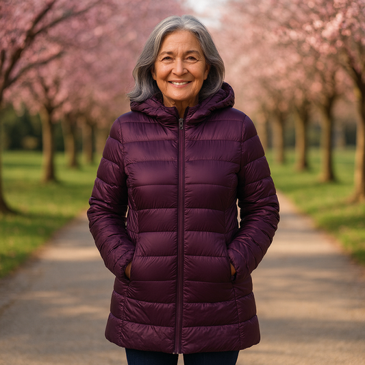Tina™ - Hooded Long Padded Jacket