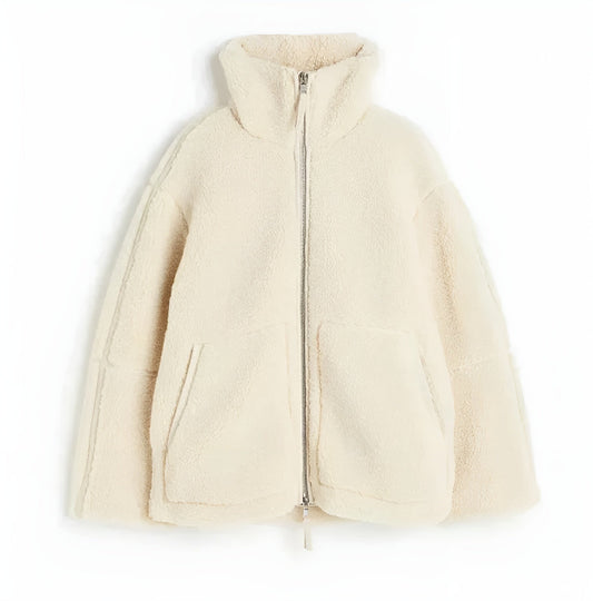 Liora™ - Oversized Teddy Jacket