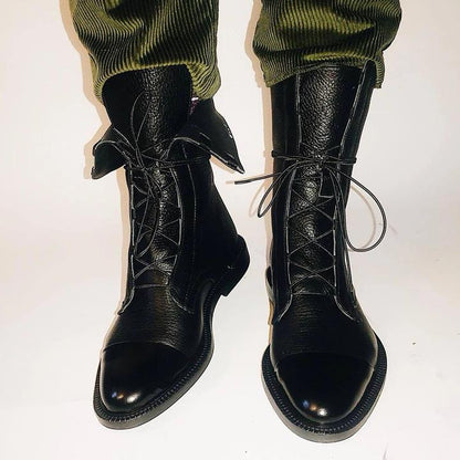 Laluna™ - Heeled Lace-Up Boots