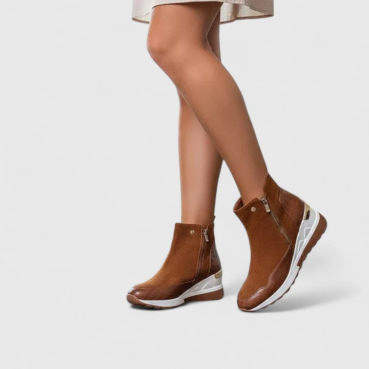 Juris™ - Stylish Zippered Boots
