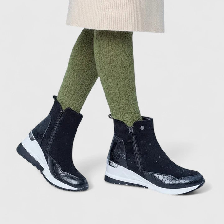 Juris™ - Stylish Zippered Boots