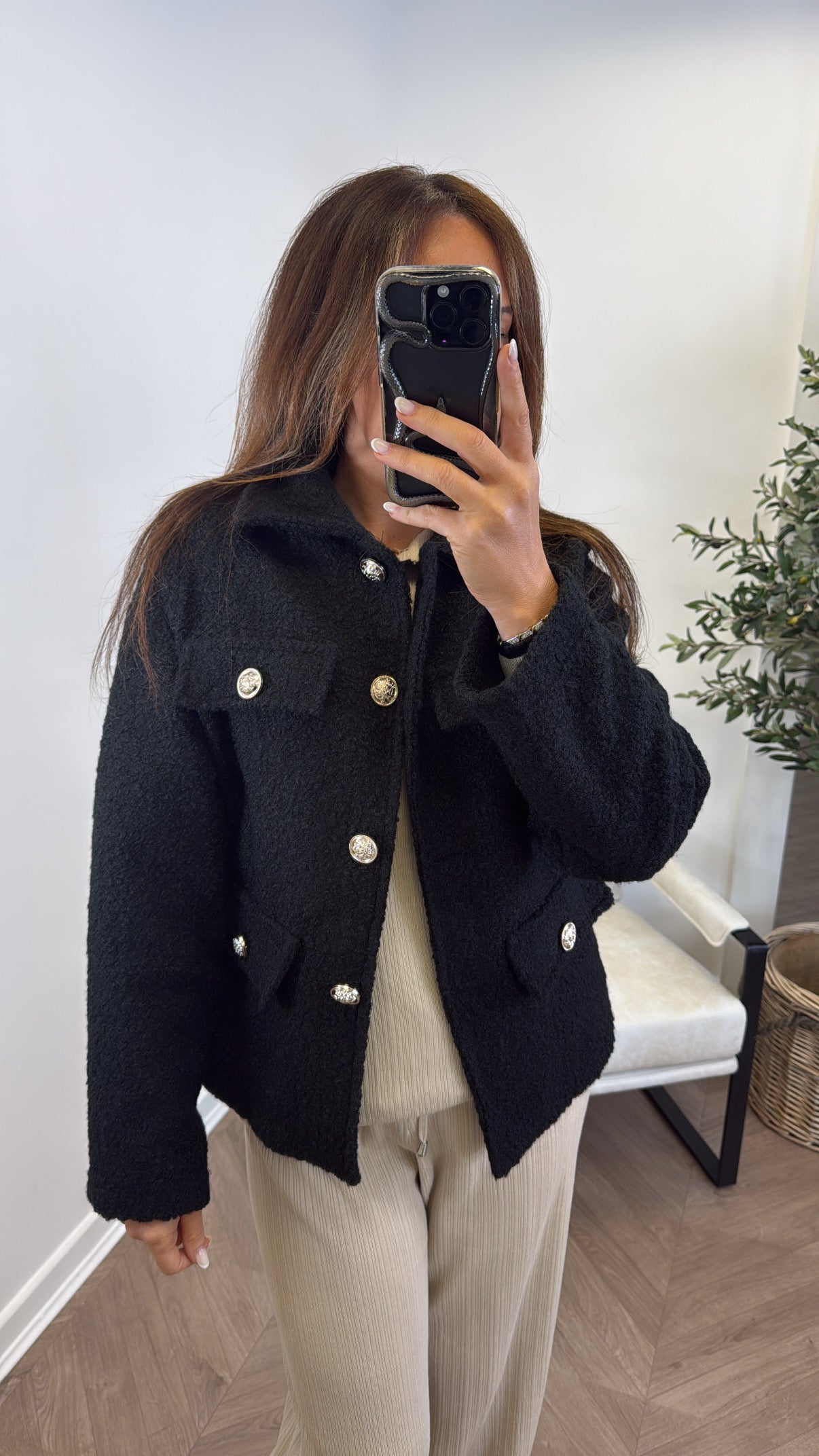 Marina™ Modern Button Jacket