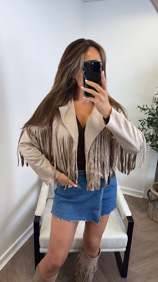 Sierra™ Fringe Suede Jacket