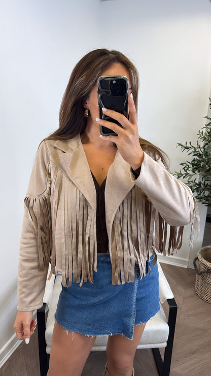 Sierra™ Fringe Suede Jacket