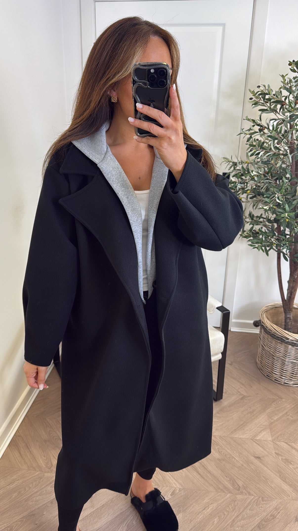 Erin™ Long Hooded Coat
