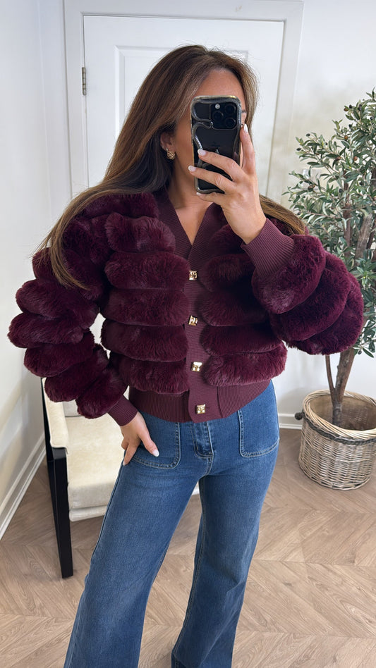 Janine™ Plush Charm Cardigan