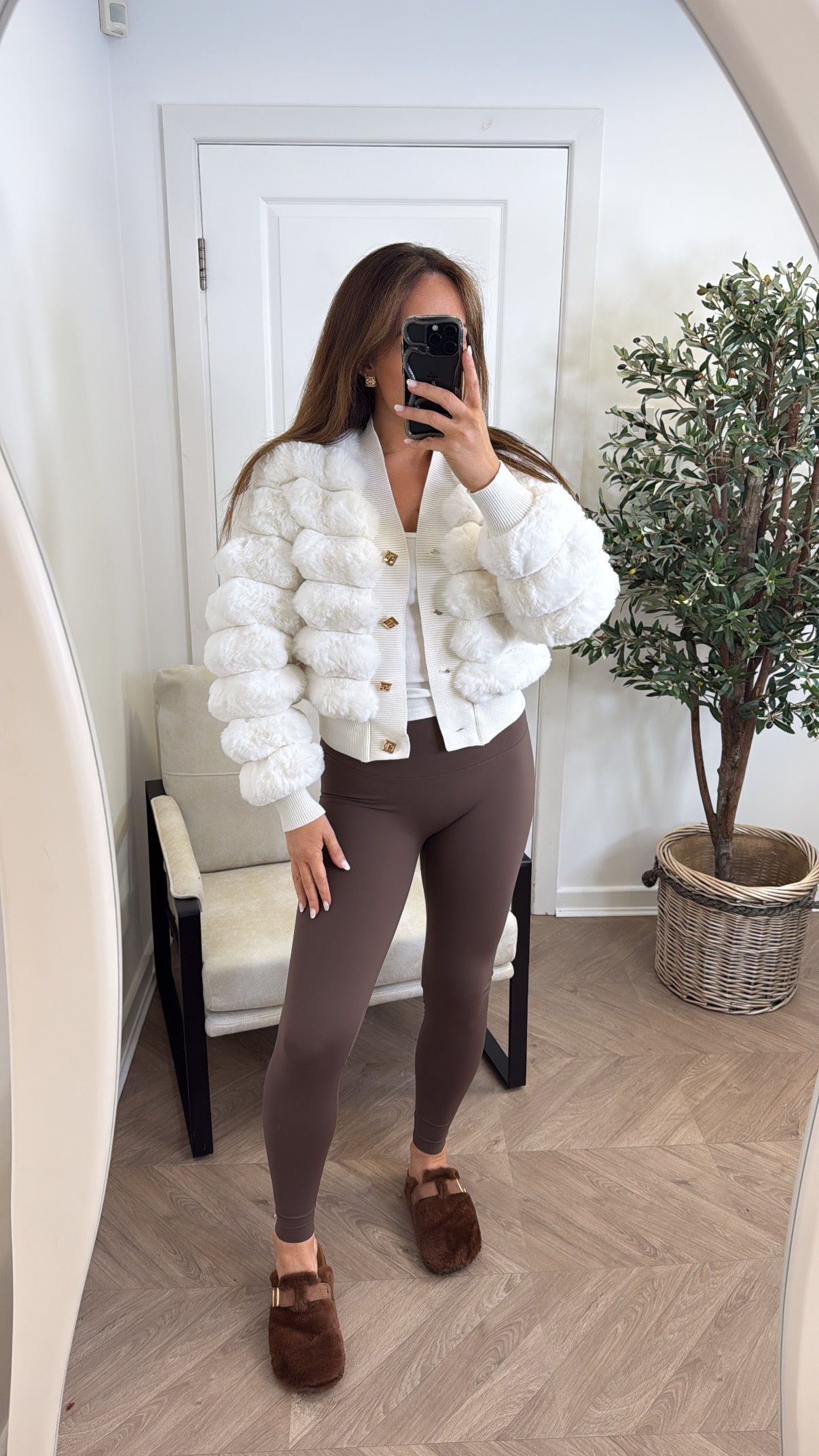 Eliza™ Cozy Fur Cardigan
