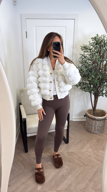 Eliza™ Cozy Fur Cardigan