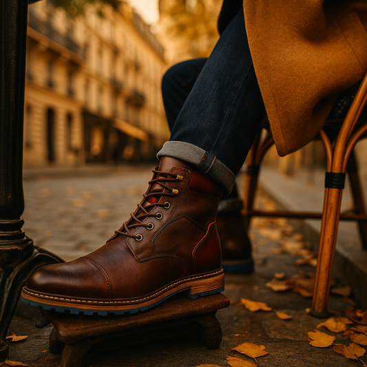 Charles™ - Elegant Leather Boots