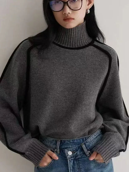 Marjorie™-  Elegant Turtleneck Sweater