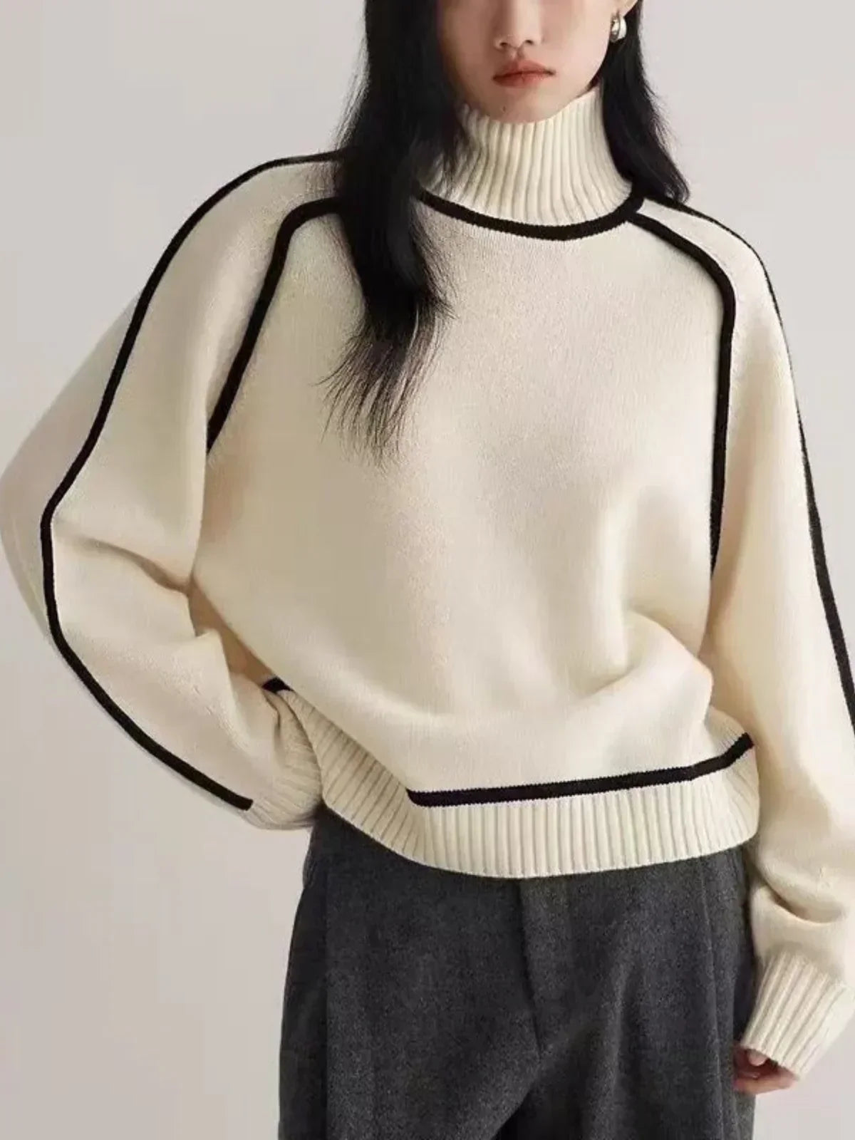 Marjorie™-  Elegant Turtleneck Sweater