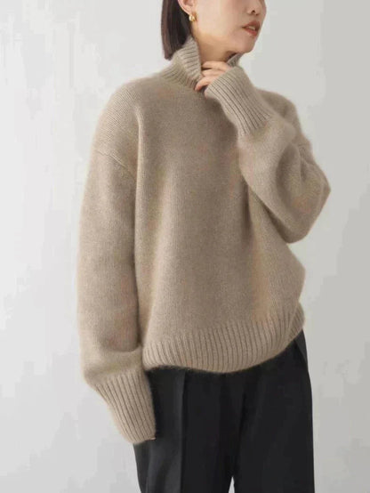 Fia™- Cashmere Turtleneck Sweater