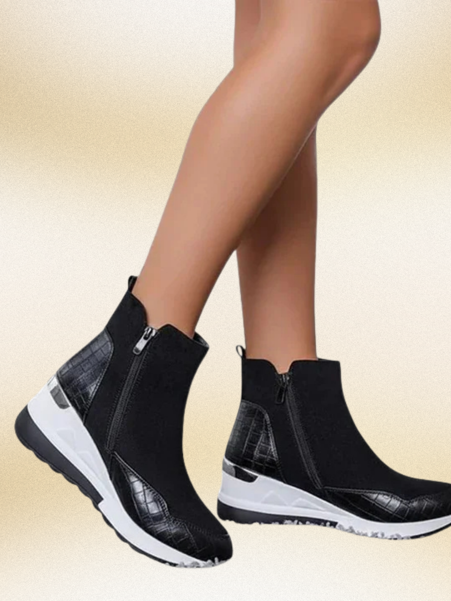 Juris™ - Stylish Zippered Boots