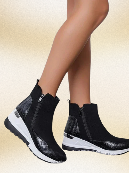 Juris™ - Stylish Zippered Boots